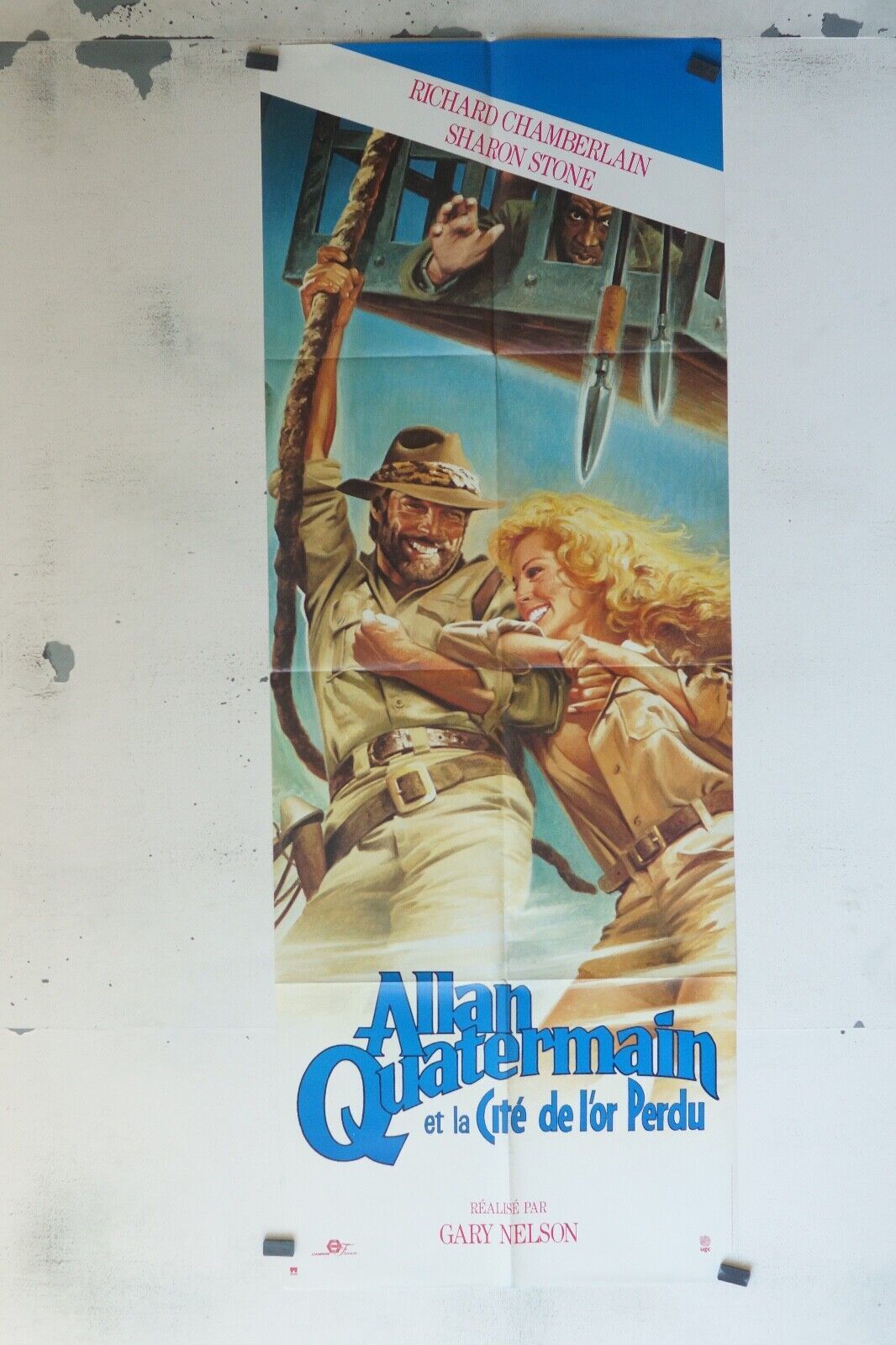 ALLAN QUATERMAIN ET LA CITÉ DE L’OR PERDU ORIGINAL POSTER (60X160)