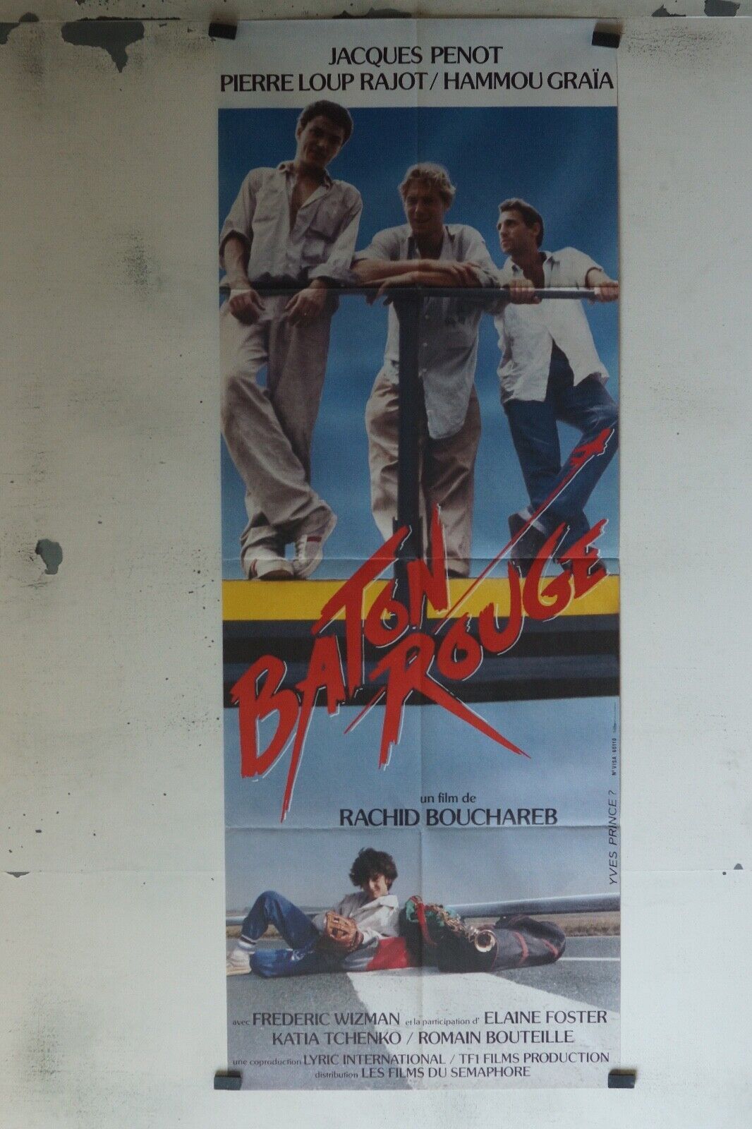 BATON ROUGE MOVIE POSTER ORIGINAL 60x160 JACQUES PENOT