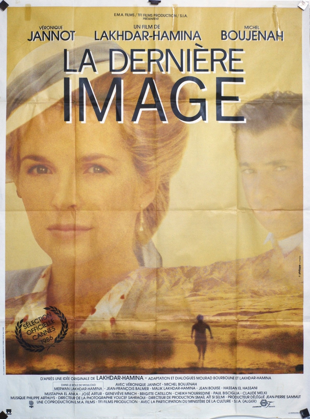 LA DERNIÈRE IMAGE VÉRONQIUE JANNOT MOVIE POSTER ORIGINAL 120x160