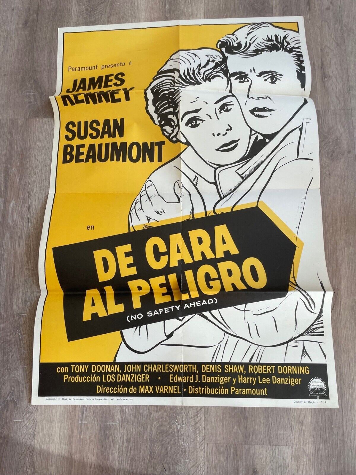 DE CARA AL PELIGRO 70X100 original SUSAN BEAUMONT