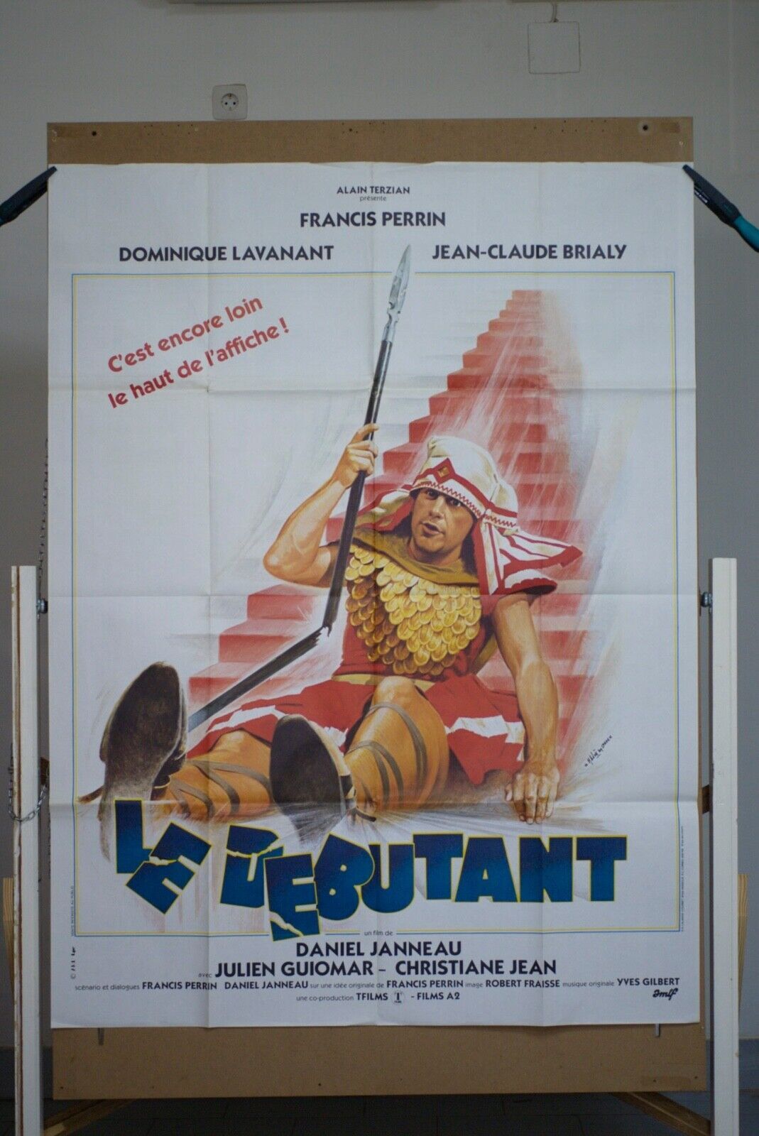 LE DÉBUTANT POSTER ORIGINAL 120x160 FRANCIS PÉRRIN