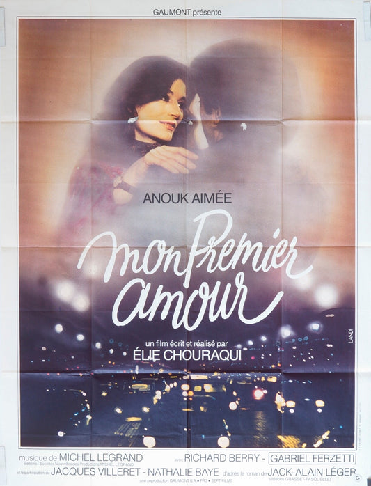 MON PREMIER AMOUR MOVIE POSTER ORIGINAL (120X160)  ELI CHOURAQUI