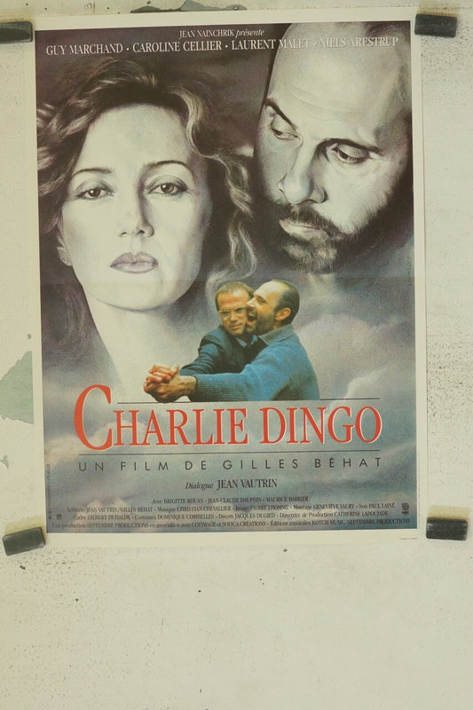 CHARLIE DINGO MOVIE POSTER ORIGINAL (40X60) GUY MARCHAND – CAROLINE CELLIER