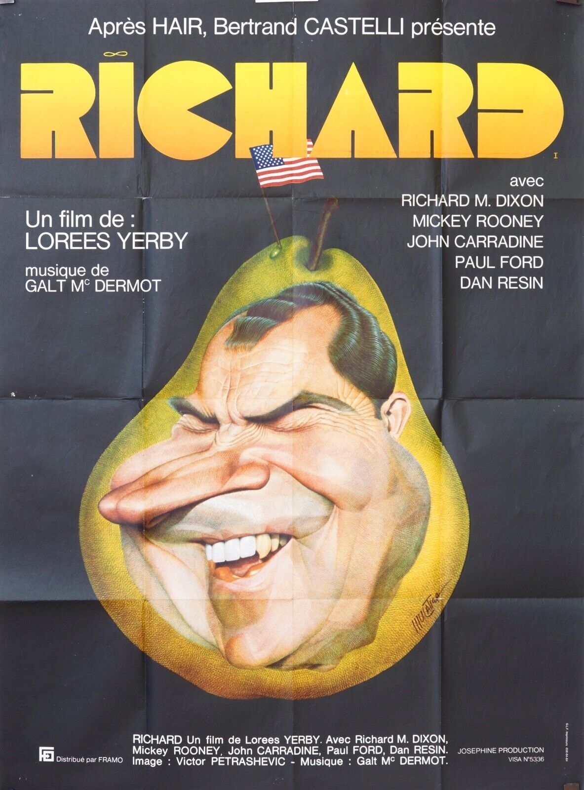 RICHARD ORIGINAL MOVIE POSTER ORIGINAL (120x160) RICHARD M. DIXON