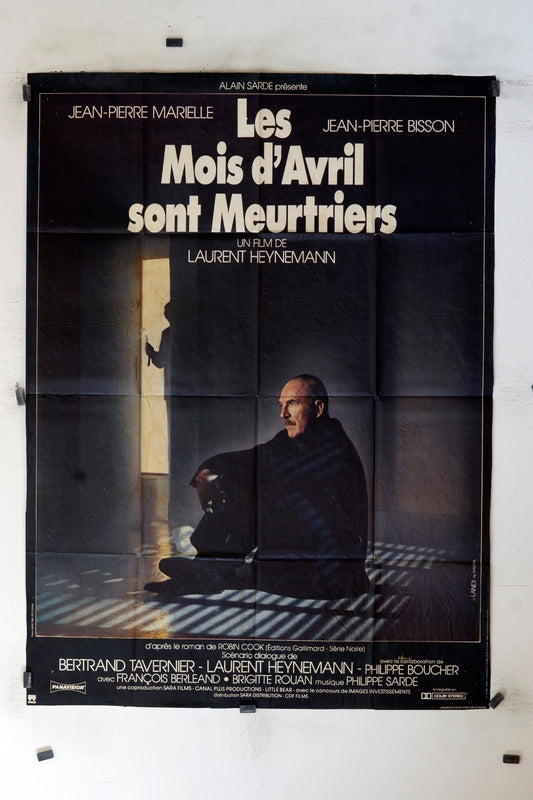 LES MOIS D’AVRIL SONT MEURTRIERS ORIGINAL MOVIE POSTER 120x160