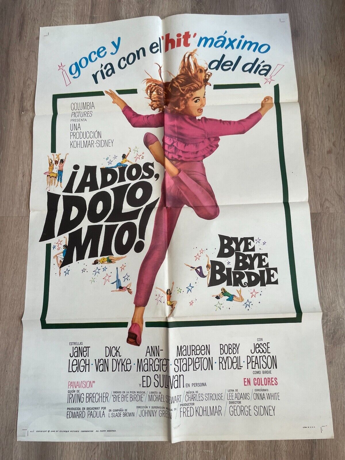 ADIOS IDOLO MIO 70X100 originale JANET LEIGH
