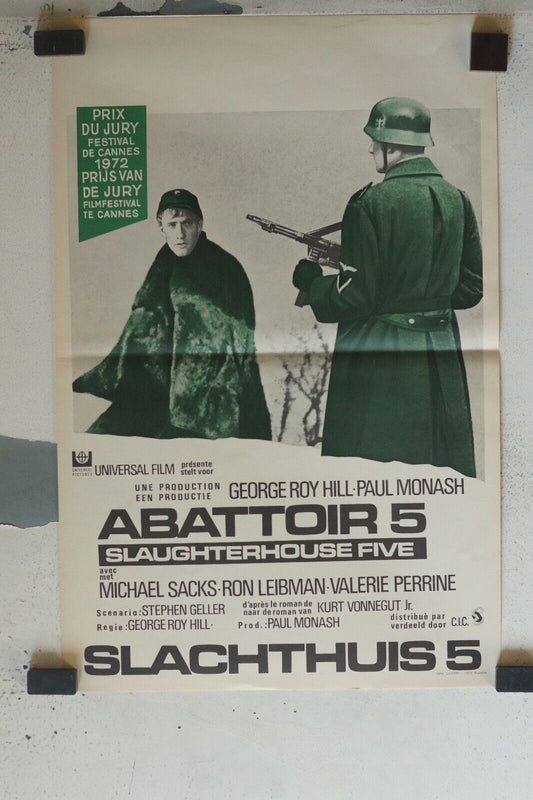 ABATTOIR 5 MOVIE POSTER ORIGINAL (55X37) MICHAEL SACKS