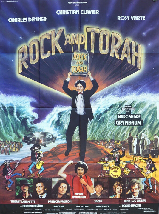 ROCK AND TORAH MOVIE POSTER ORIGINAL 120x160 CHARLES DENNER