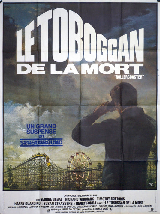 LE TOBOGGAN DE LA MORT GEORGE SEGAL MOVIE POSTER ORIGINAL 120x160