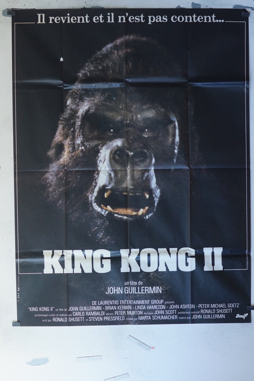 KING KONG II ORIGINAL 120x160 JOHN GUILLERMIN – BRIAN KERWIN