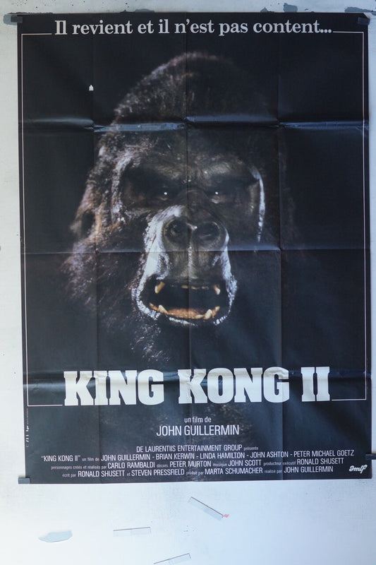 KING KONG II ORIGINAL 120x160 JOHN GUILLERMIN – BRIAN KERWIN