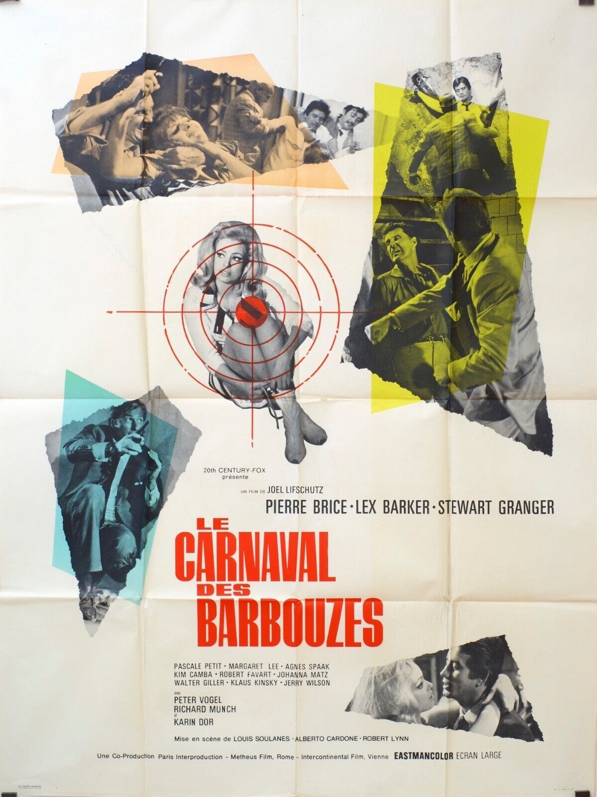 LE CARNAVAL DES BARBOUZES ORIGINAL MOVIE POSTER 120x160 PASCALE PETIT