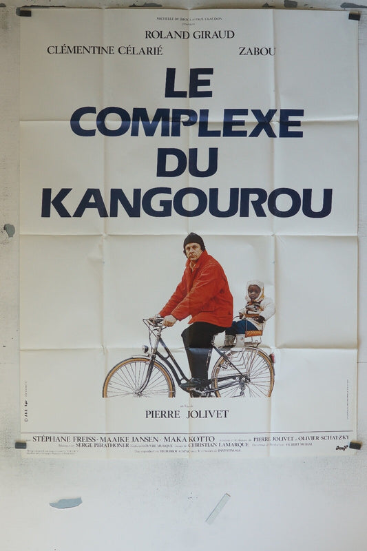 LE COMPLEXE DU KANGOUROU MOVIE POSTER ORIGINAL 120x160 ROLAND GIRAUD