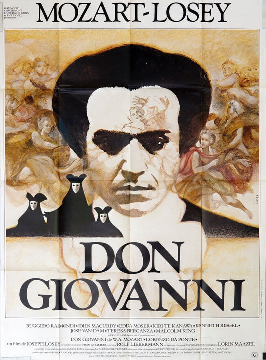 DON GIOVANNI MOVIE POSTER ORIGINAL 120x160 MOZART-LOSEY