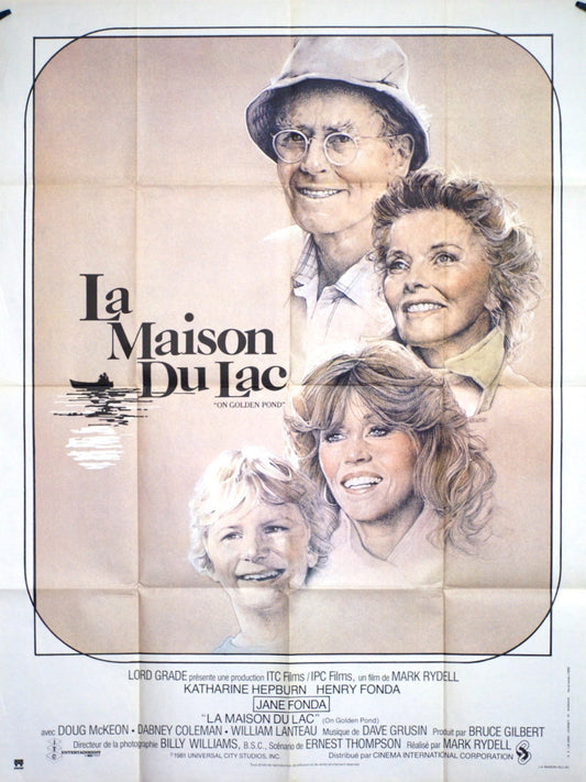 LA MAISON DU LAC JANE FONDA movie poster ORIGINAL 120x160
