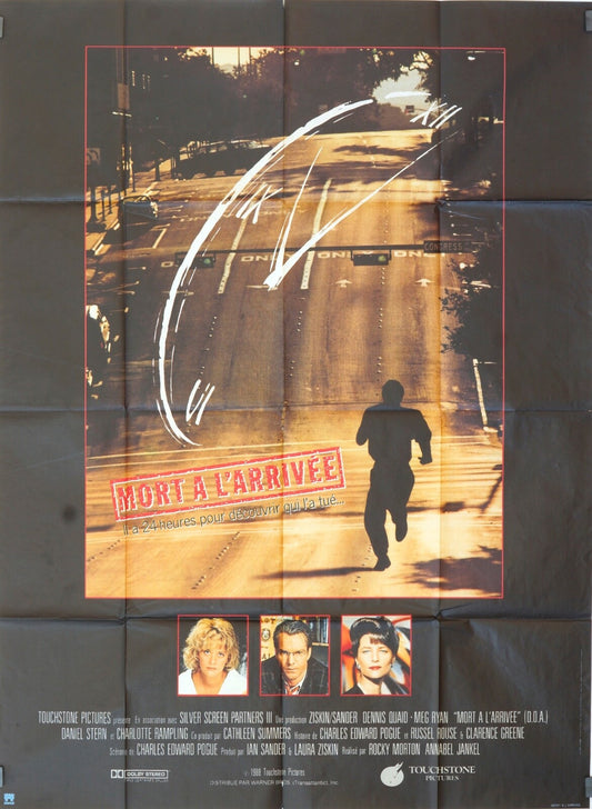 MORT À L’ARRIVÉE MOVIE POSTER ORIGINAL 120x160 MEG RYAN