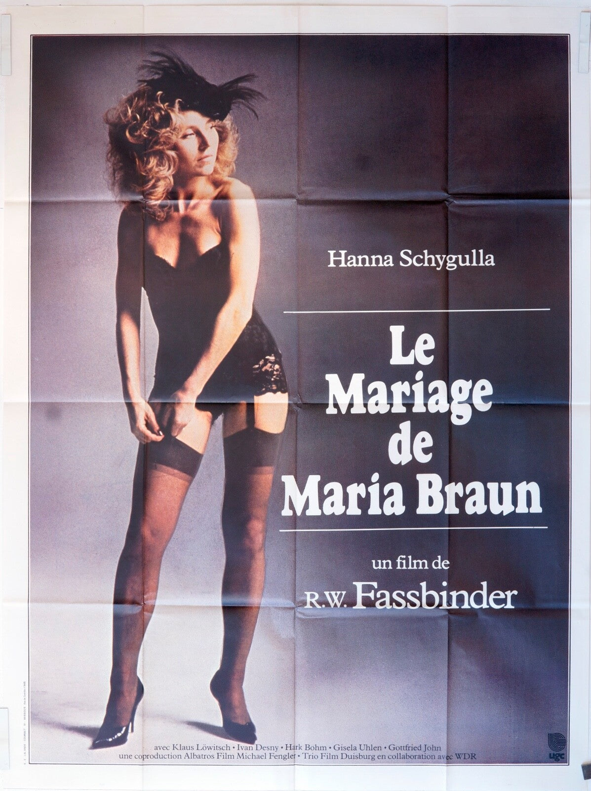 LE MARIAGE DE MARIA BRAUN 120X160 POSTER ORGINAL HANNA SCHYGULLA