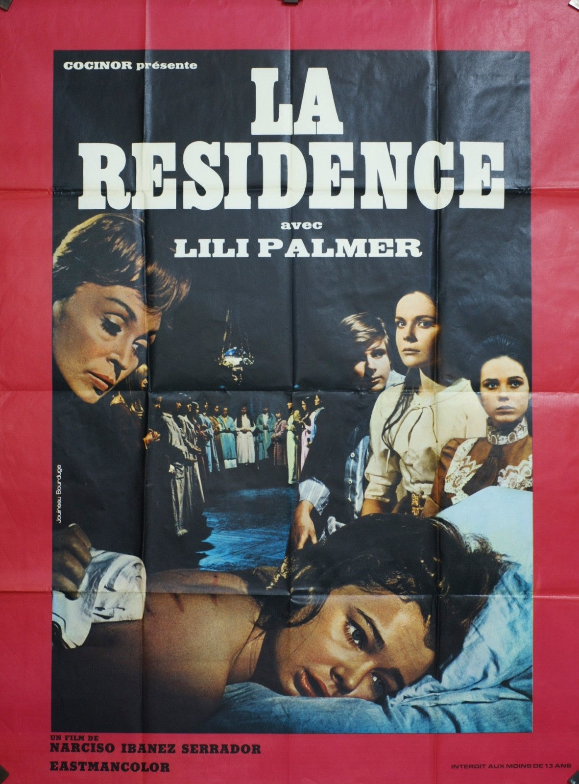 LA RÉSIDENCE LILI PALMER MOVIE POSTER ORIGINAL 120x160