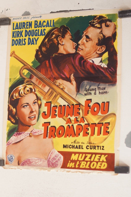  JEUNE FOU A LA TROMPETTE (French Edition) ORIGINAL 30x55