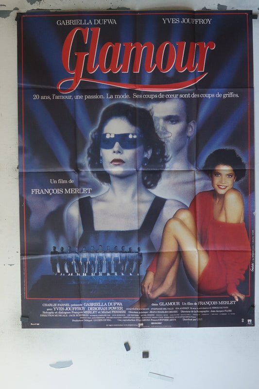 GLAMOUR MOVIE POSTER ORIGINAL 120x160 GABRIELA DUFWA