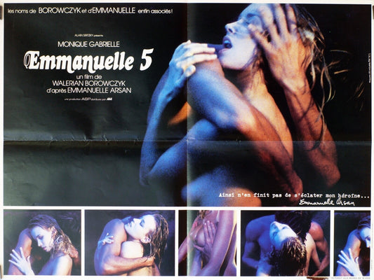  EMMANUELLE 5 (French Version) ORIGINAL 60x80 