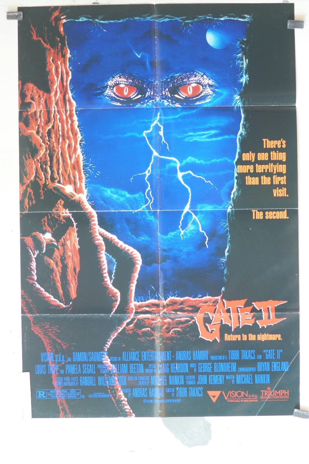 GATE 2 - GATE II: RETURN TO THE NIGHTMARE 120x160 Louis Tripp, Simon Reynolds