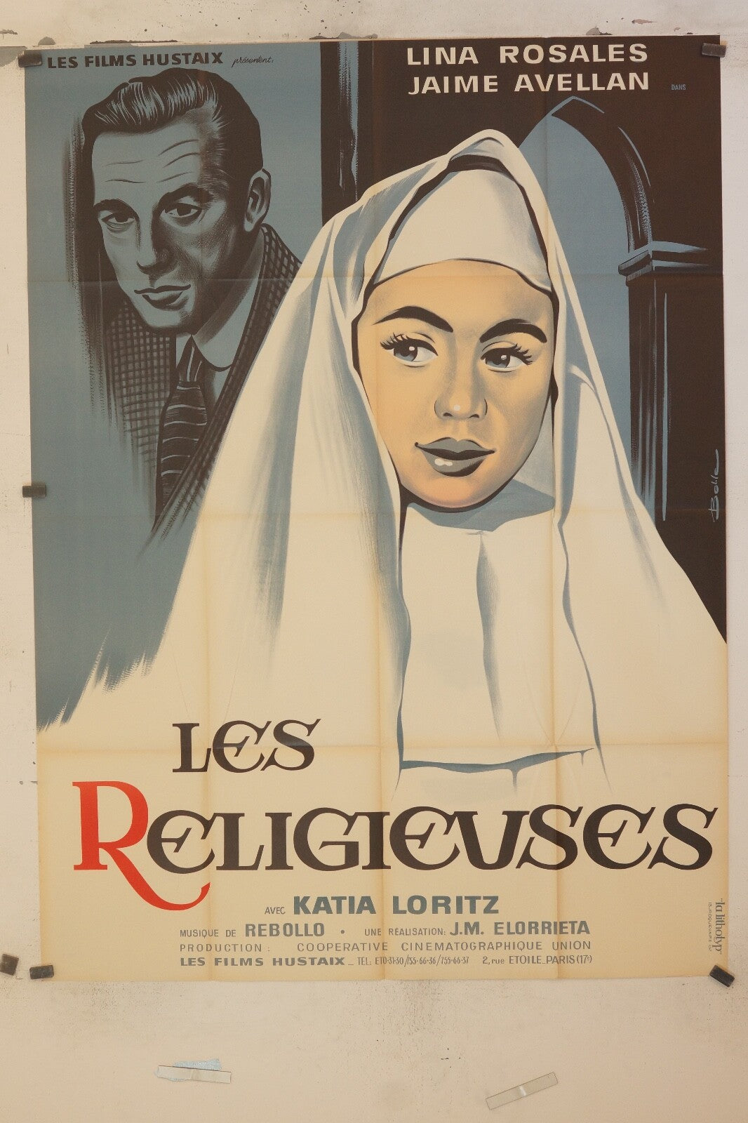 LES RELIGIEUSES 120x160 LINA ROSALES – JAIME AVELLAN