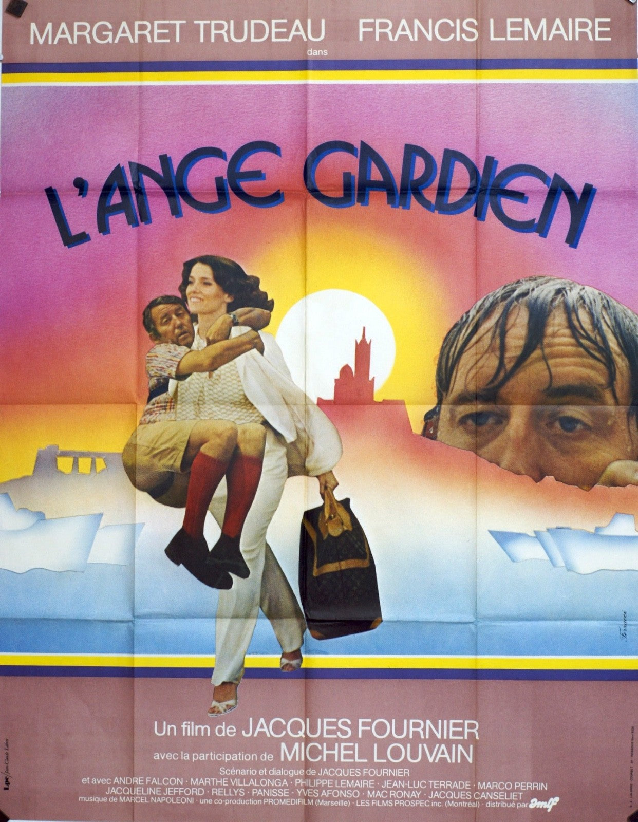 L’ANGE GARDIEN MARGARET TRUDEAU MOVIE POSTER ORIGINAL 120x160