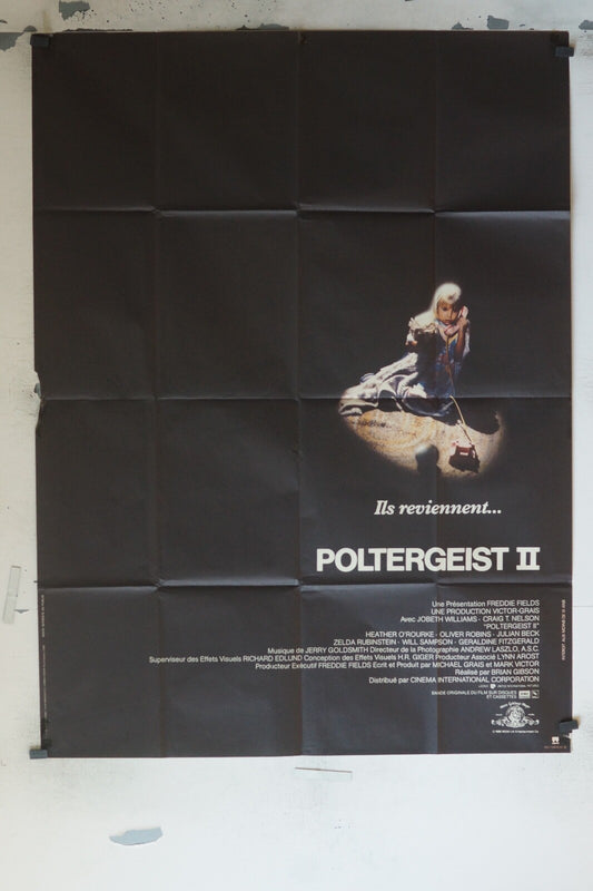 POLTERGEIST II Original Movie Poster 120X160 JOBETH WILLIAMS