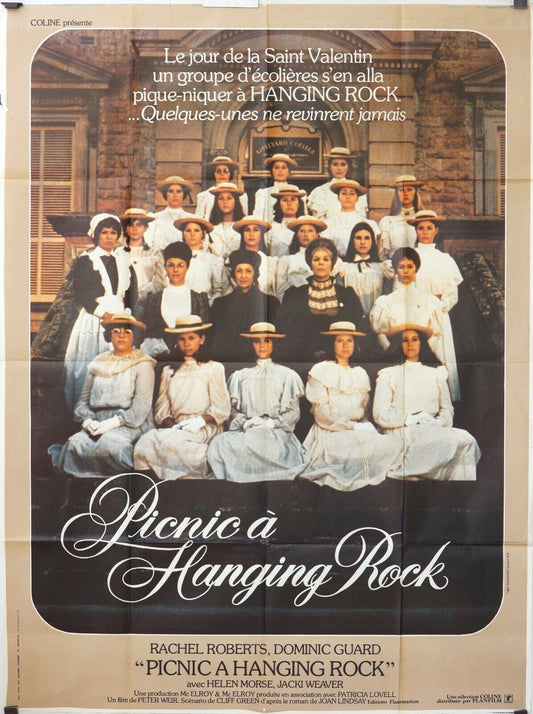 PICNIC À HANGING ROCK MOVIE POSTER ORIGINAL 120x160 RACHEL ROBERTS