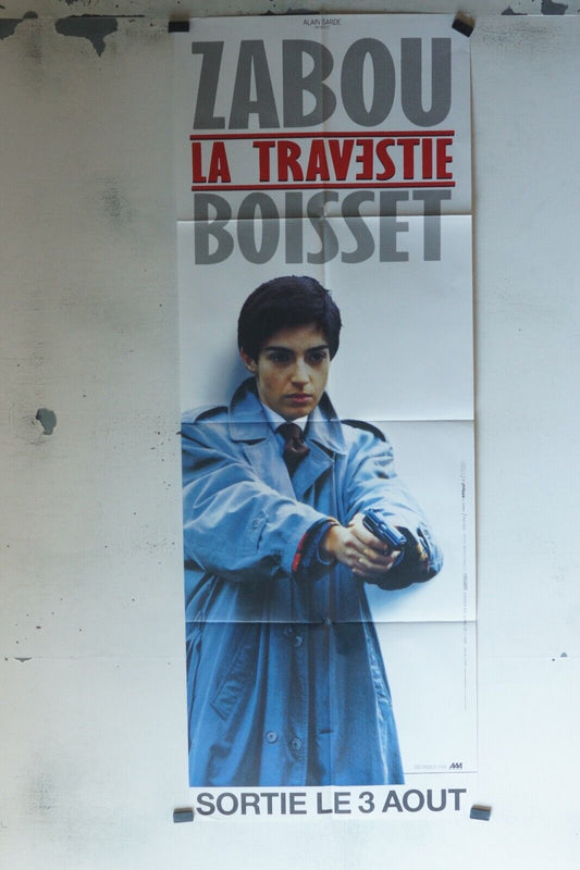 LA TRAVESTIE MOVIE POSTER ORIGINAL 60x160 ZABOU
