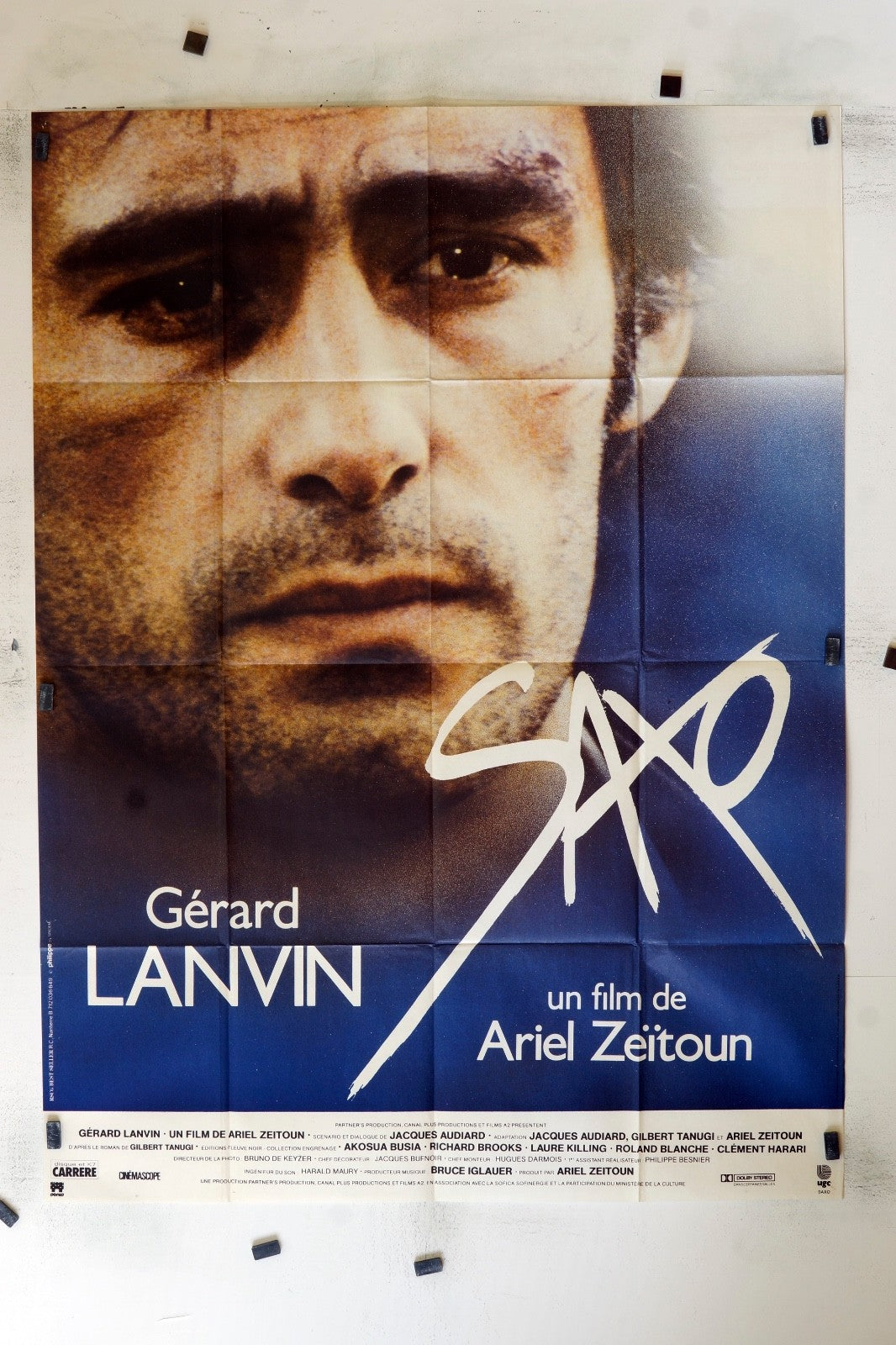 SAXO GÉRARD LANVIN MOVIE POSTER ORIGINAL 120x160