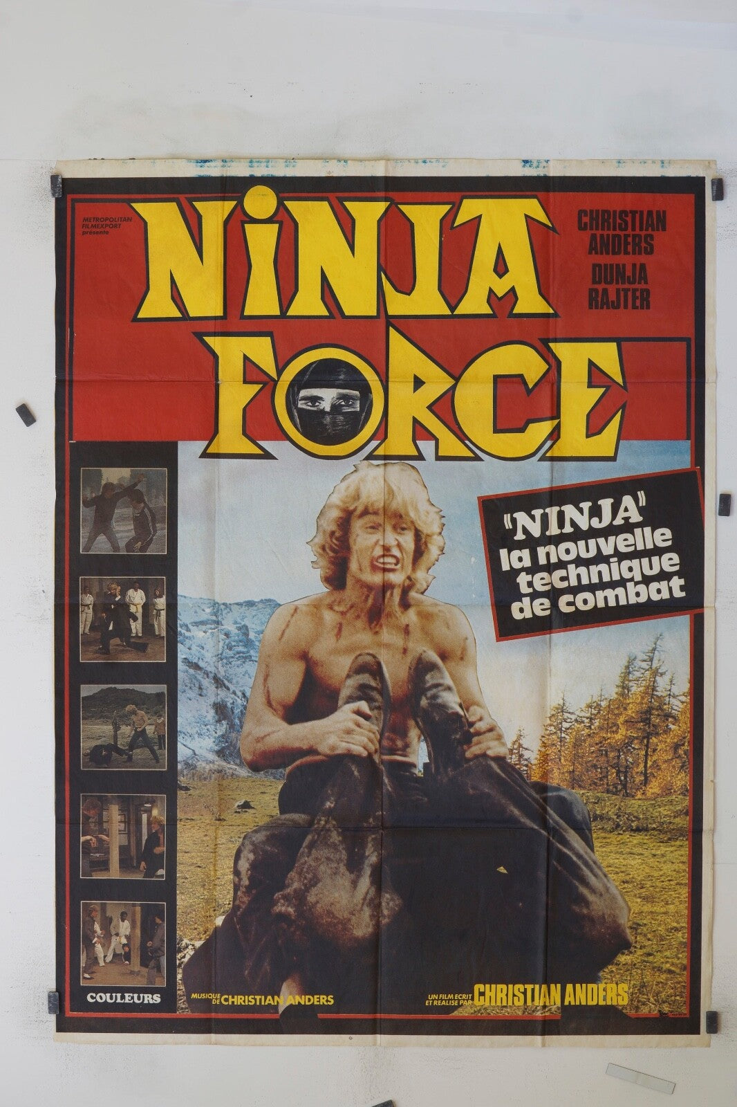 NINJA FORCE POSTER ORIGINAL 120x160