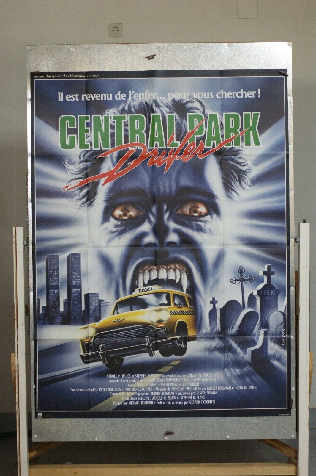 CENTRAL PARK DRIVER 1987 MOVIE POSTER ORIGINAL (120x160)