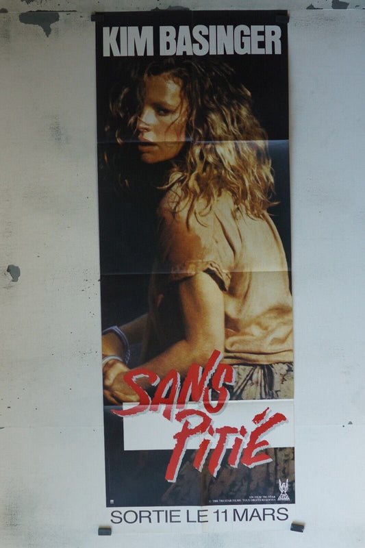 SANS PITIÉ POSTER ORIGINAL 60x160 KIM BASINGER