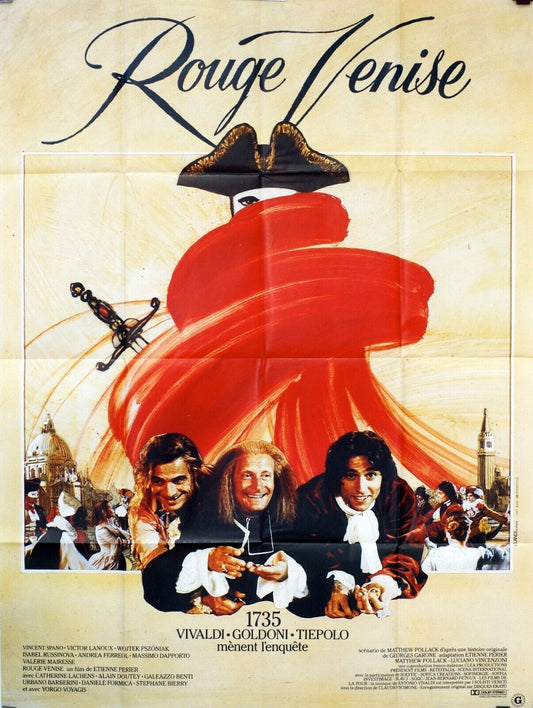 ROUGE VENISE ORIGINAL MOVIE POSTER 120X160 VINCENT SPANO