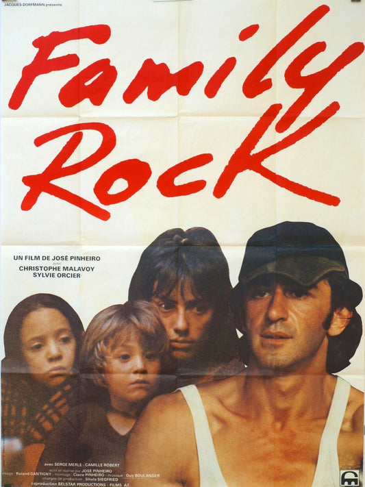 FAMILY ROCK MOVIE POSTER ORIGINAL120x160  JOSE PINHEIRO
