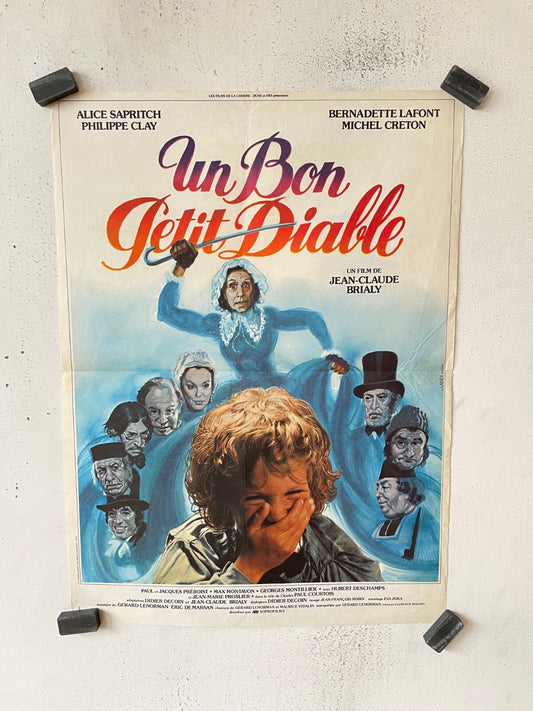 UN BON PETIT DIABLE ORIGINAL 40x60 ALICE SAPRITCH – BERNADETTE LAFONT