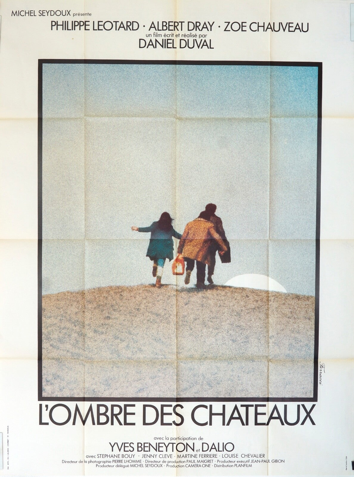 L’OMBRE DES CHÂTEAUX MOVIE POSTER ORIGINAL (120x160) PHILIPPE LEOTARD