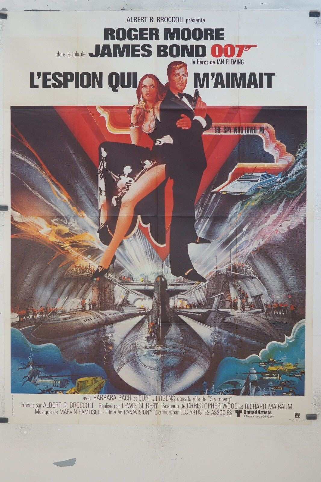 JAMES BOND 007 - ESPION QUI M’AIMAIT (L’) ORIGINAL 120x160