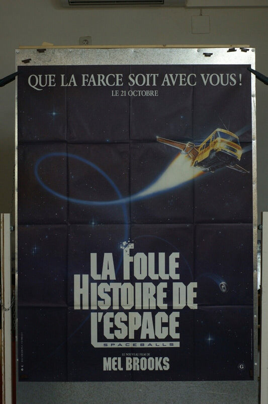 LA FOLLE HISTOIRE DE L’ESPACE MOVIE POSTER ORIGINAL 120x160 MEL BROOKS
