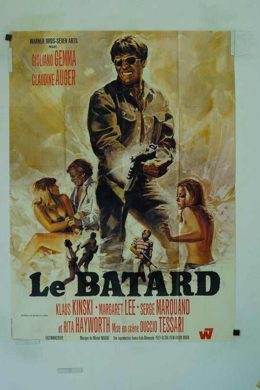 LE BATARD 120X160 ORIGINAL MOVIE POSTER GIULIANO GEMMA