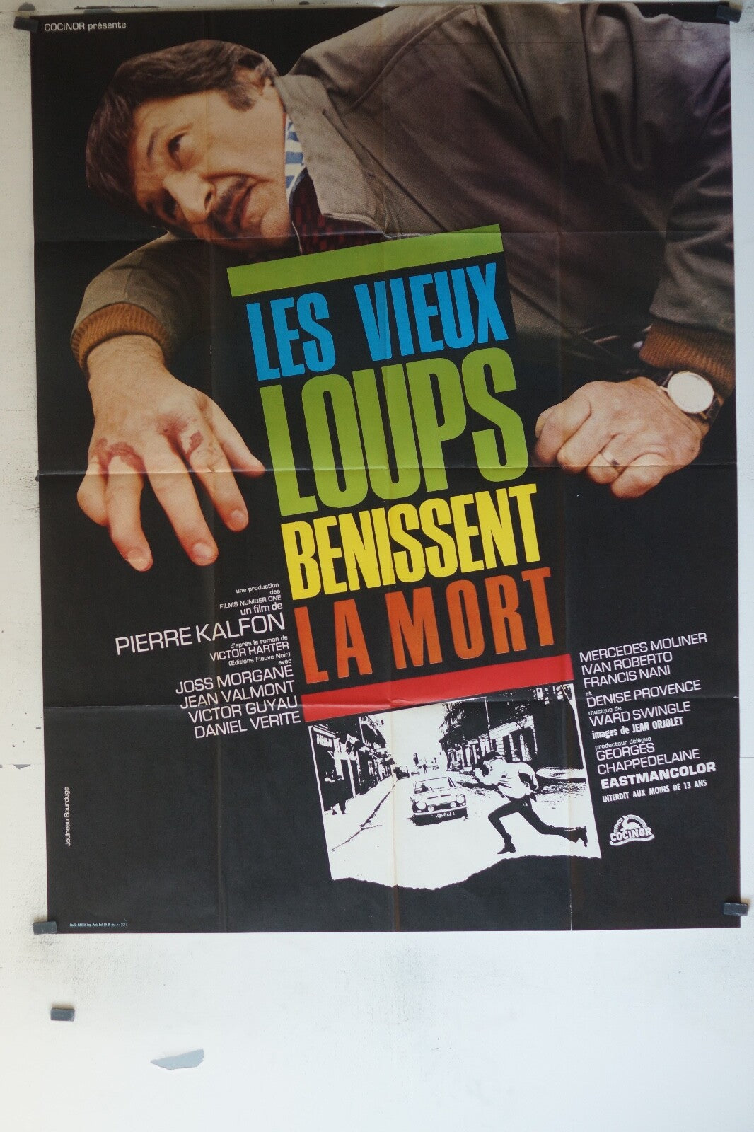 VIEUX LOUPS BENISSENT LA MORT (LES) MOVIE POSTER ORIGINAL120x160
