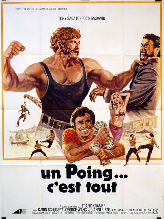 UN POING C’EST TOUT  MOVIE POSTER ORIGINAL 120x160 KARIN SCHUBERT
