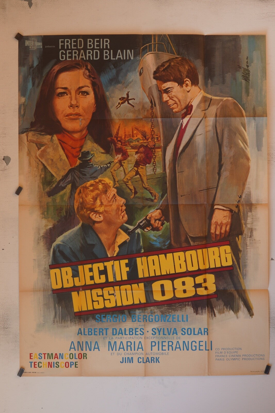 OBJECTIF HAMBOURG MISSION 083 ORIGINAL 120x160 FRED BEIR, GERARD BLAIN