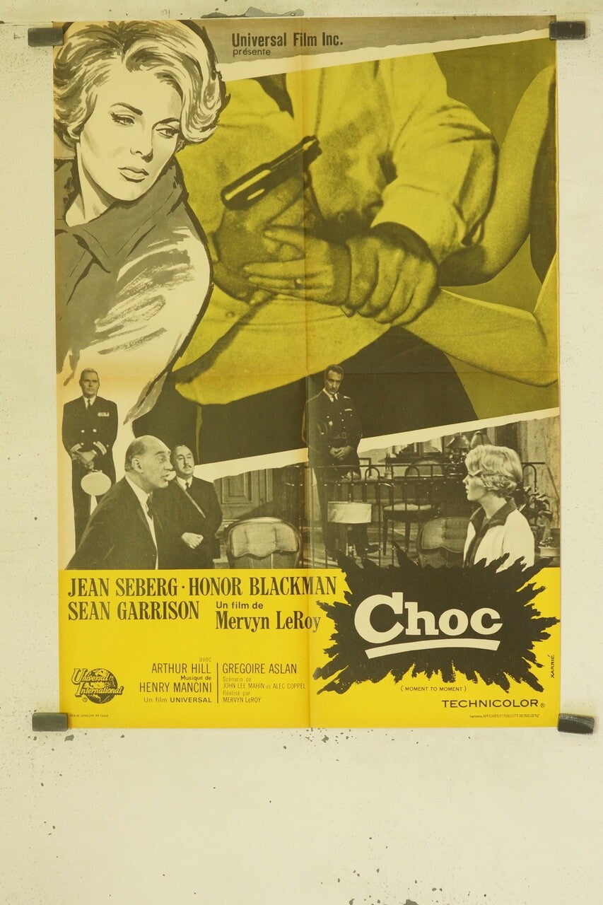 CHOC 60X80 MOVIE POSTER ORIGINAL JEAN SEBERG – HONOR BLACKMAN