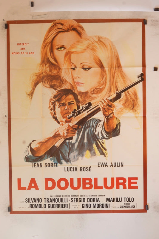 LA DOUBLURE JEAN SOREL MOVIE POSTER ORIGINAL 120x160