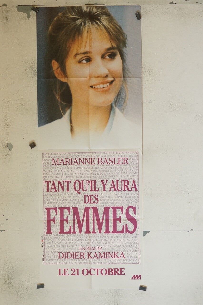 TANT QU’IL Y AURA DES FEMMES POSTER ORIGINAL 60x160 MARIANNE BASLER – DIDIER