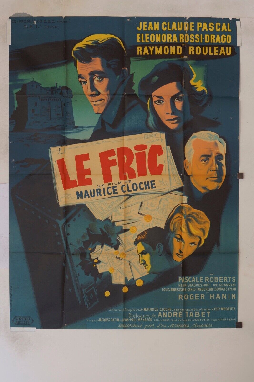 LE FRIC MOVIE POSTER ORIGINAL 120x160 ROH-GER HANIN