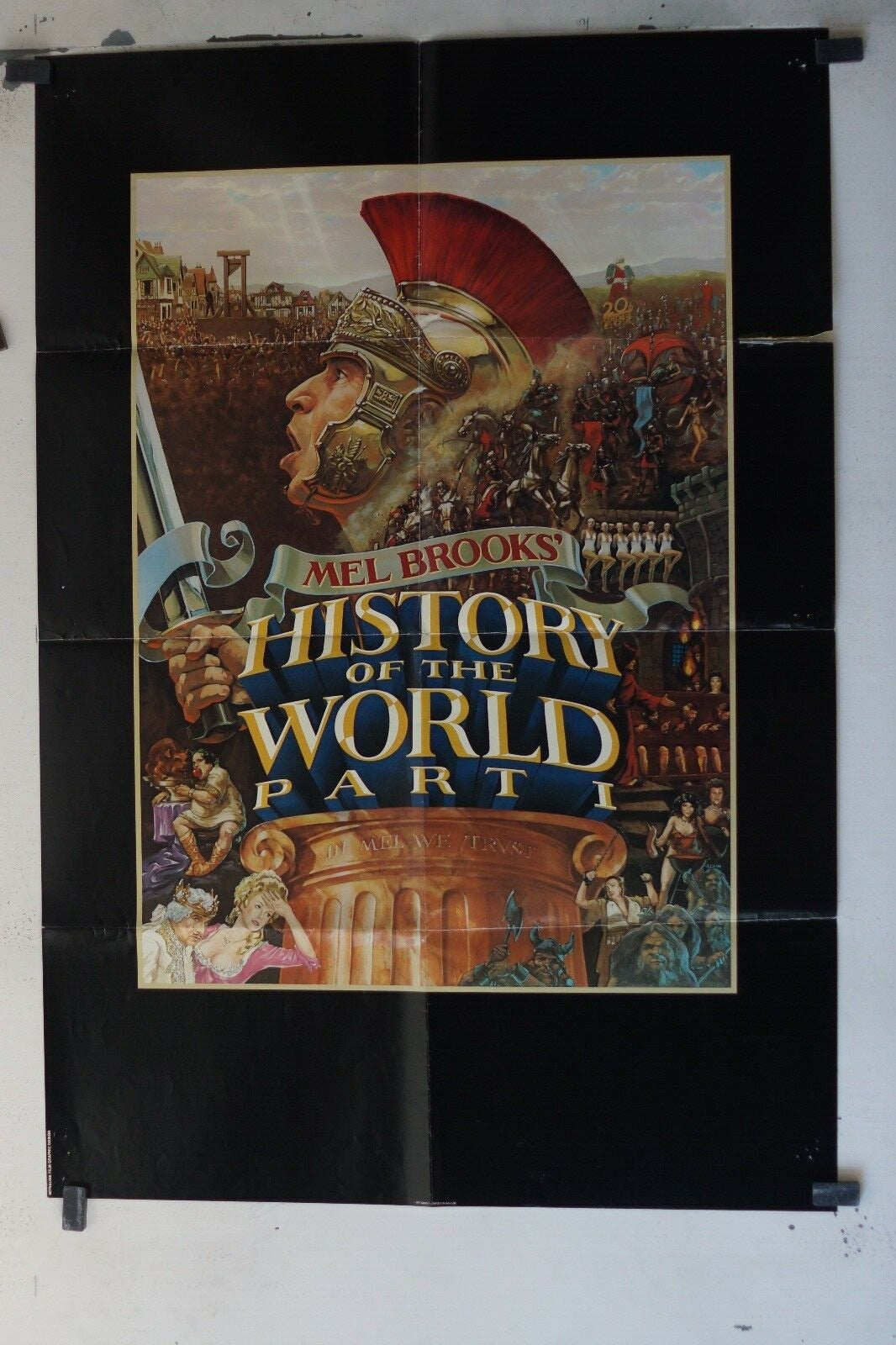  HISTORY OF THE WORLD – PART 1, MOVIE POSTER ORIGINAL (69x103), Dom DeLuise